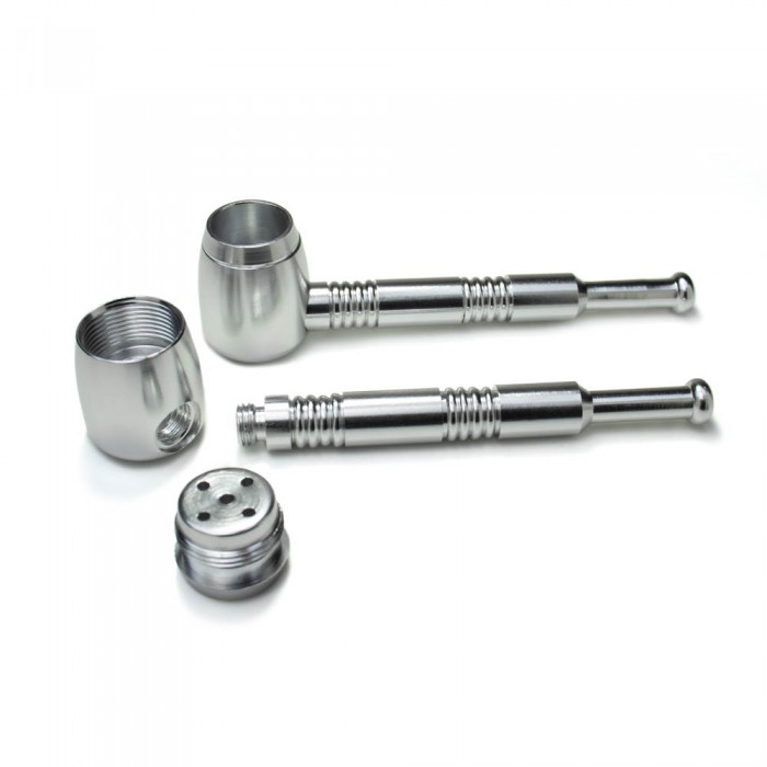 Алюминиевая трубка 420 Boss Pipe Silver