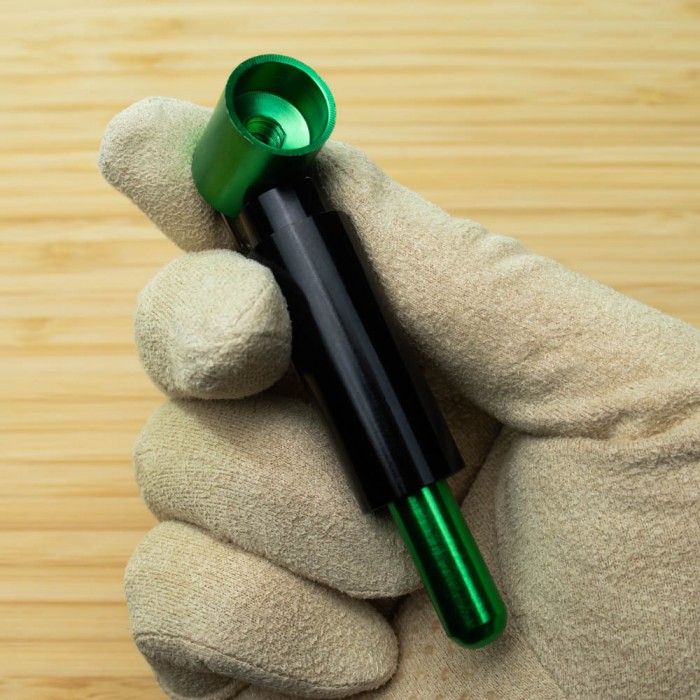 Курильна трубка Батарейка (Green) імітує брелок