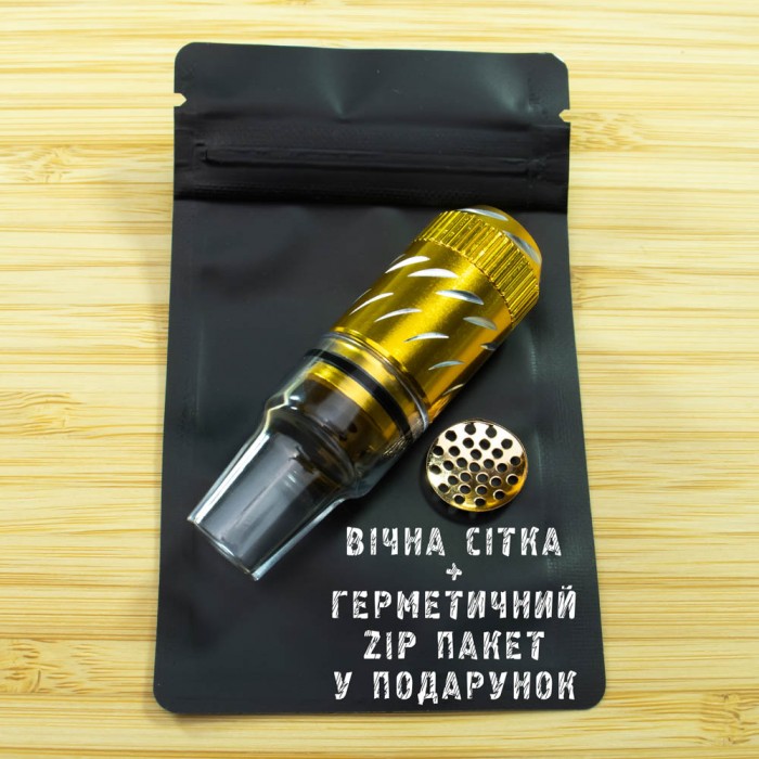 Міні трубка для куріння Compact Gold