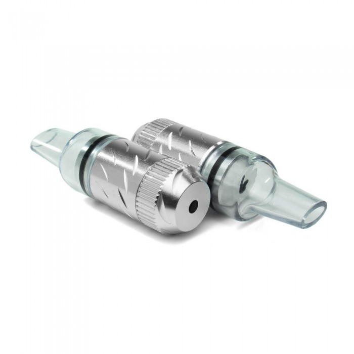 Компактна алюмінієва курильна трубка Compact Silver