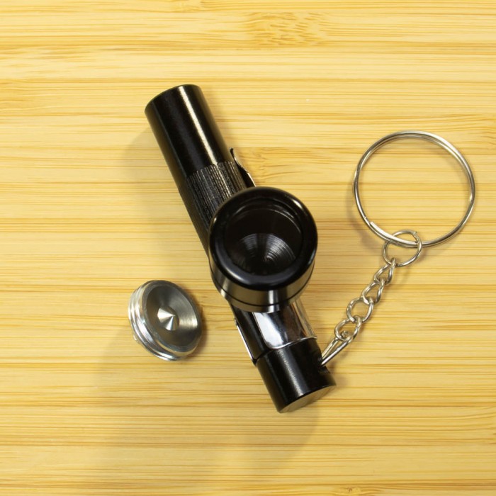  Стелс-трубка для куріння, замаскована під ліхтарик (чорна)