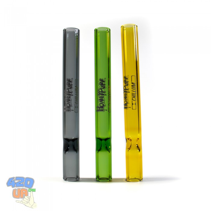 Курильна трубка Chillum HoneyPuff Жовта