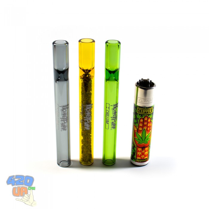 Курильна трубка Chillum HoneyPuff Жовта