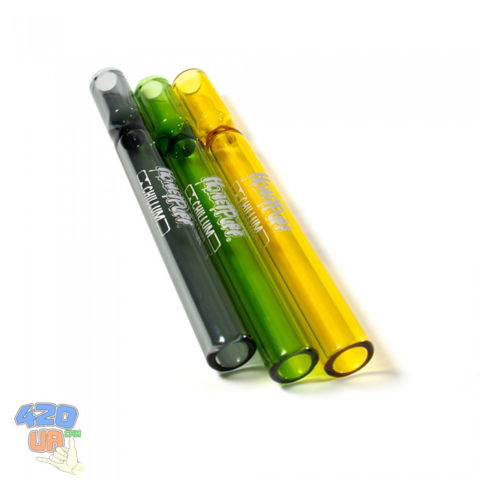 Курильна трубка Chillum HoneyPuff Жовта