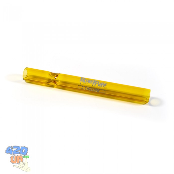 Курильна трубка Chillum HoneyPuff Жовта