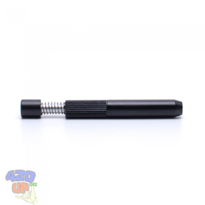 Курильна трубка із самоочищенням One Hitter Black