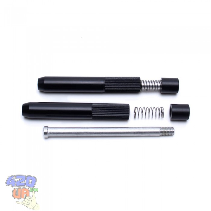 Курильна трубка із самоочищенням One Hitter Black