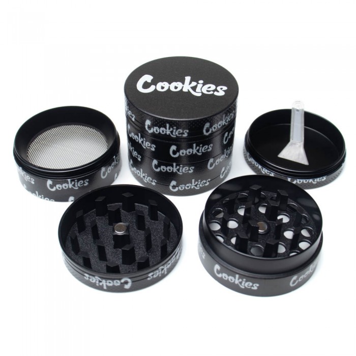 Набор Cookies для 420 курения: трубка + гриндер + аксессуары