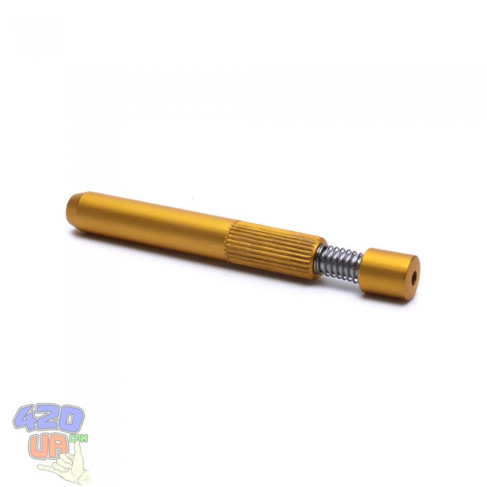 One Hitter Gold Трубка для куріння з скиданням попелу