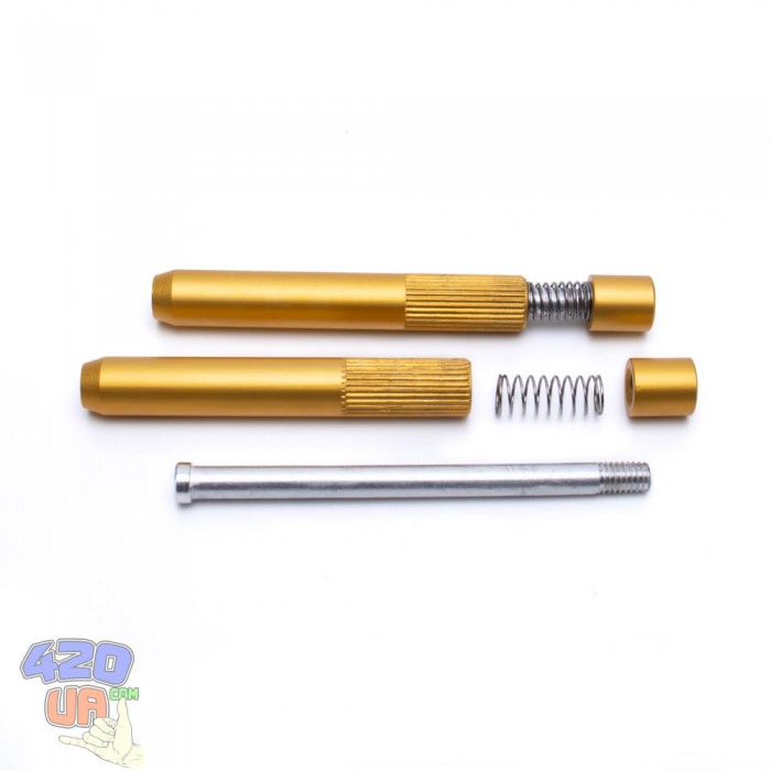 One Hitter Gold Трубка для куріння з скиданням попелу