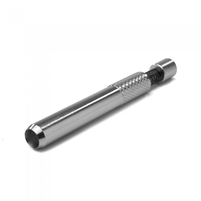 Алюмінієва міні трубка One Hitter Silver із пружиною