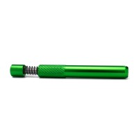 One Hitter Зелений із пружиною — розбірна міні-трубка для куріння 420