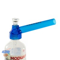 Походный бонг TopPuff Синий - Трубка насадка на бутылку для 420 курения