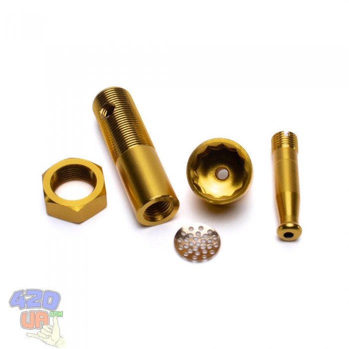 Секретна курильна трубка Bolt Gold