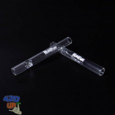 Стеклянная трубка чиллум HoneyPuff Прозрачная One hitter для курения