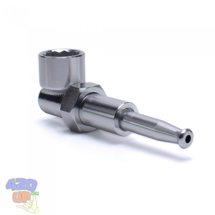Стелс трубка для курения Bolt Silver
