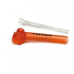 Top Puff оранжевый трубка бонг насадка на бутылку для курения травки