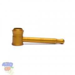 Трубка для курения 420 Boss Pipe Gold из авиационного алюминия