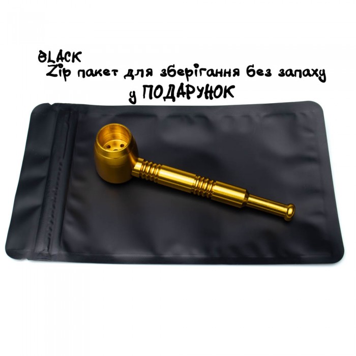 Трубка для куріння 420 Boss Pipe Gold