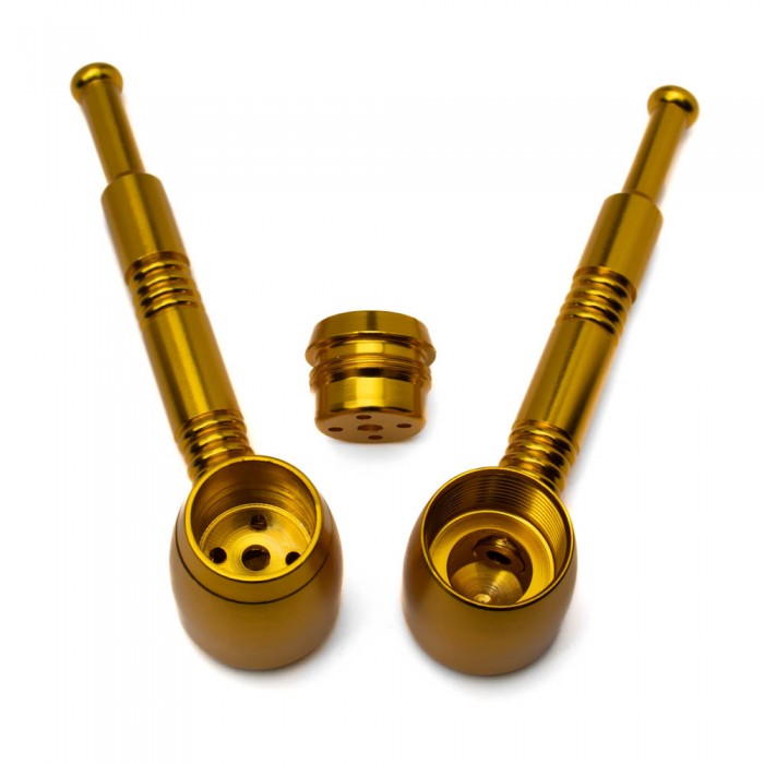 Трубка для куріння 420 Boss Pipe Gold