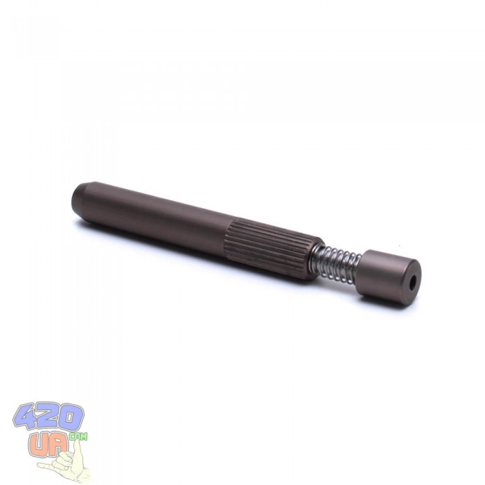 Трубка для куріння One Hitter Brown пружина