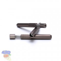 Трубка для курения One Hitter Brown пружина с очисткой от пепла