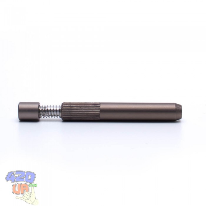 Трубка для куріння One Hitter Brown пружина