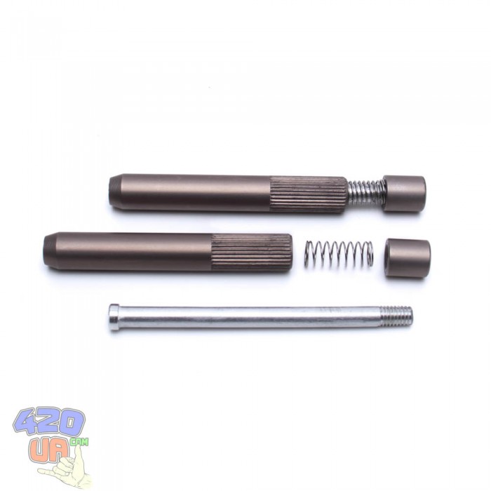 Трубка для куріння One Hitter Brown пружина