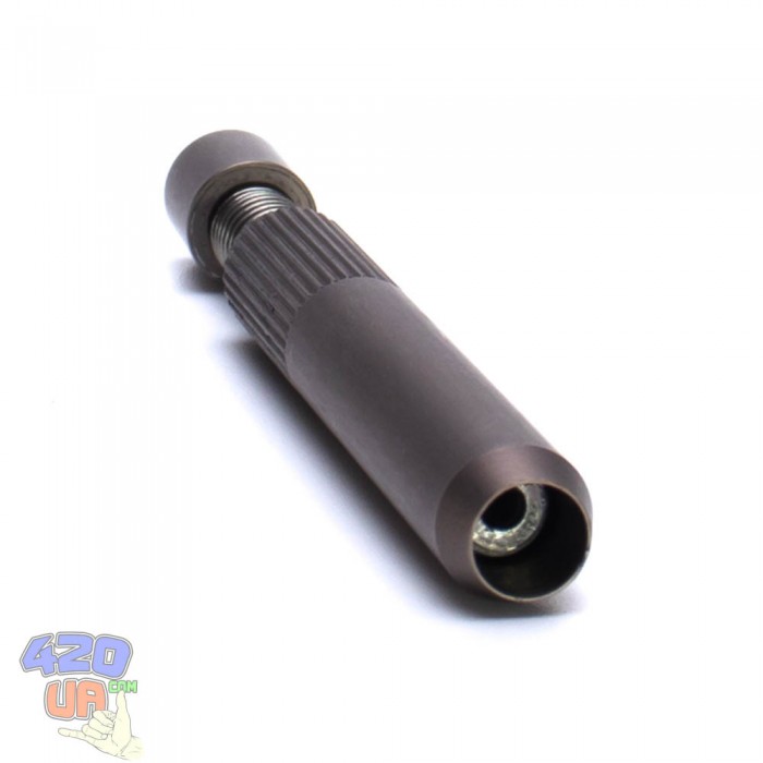Трубка для куріння One Hitter Brown пружина