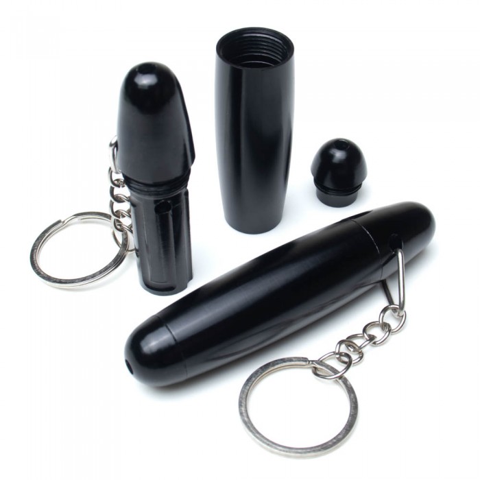 Трубка для трав с Лабиринтом - черный цвет