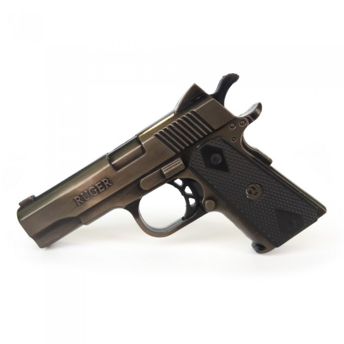 Турбо Запальничка Пістолет Ruger SR1911 з подвійним полум'ям