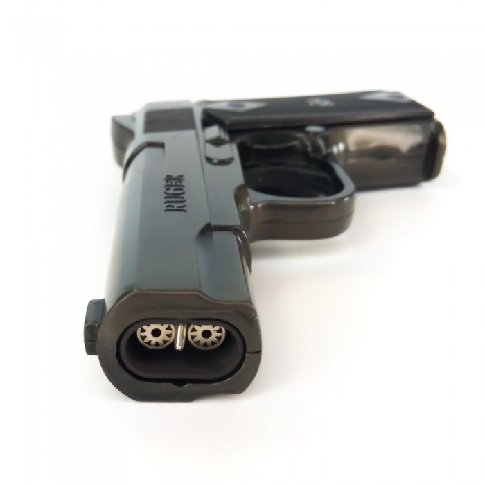 Турбо Запальничка Пістолет Ruger SR1911 з подвійним полум'ям