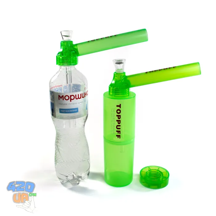Туристический бонг Top puff 2 Тубус Зелёный Туристический бонг Top puff 2 Тубус Зелёный